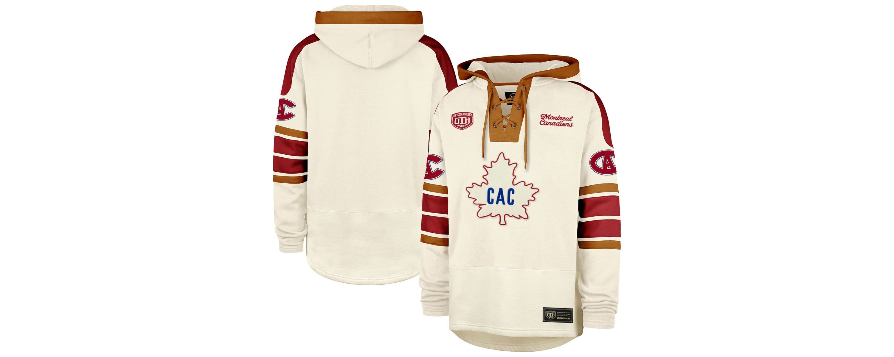 NHL Montreal Canadiens Line Lacer Pullover Hoodie
