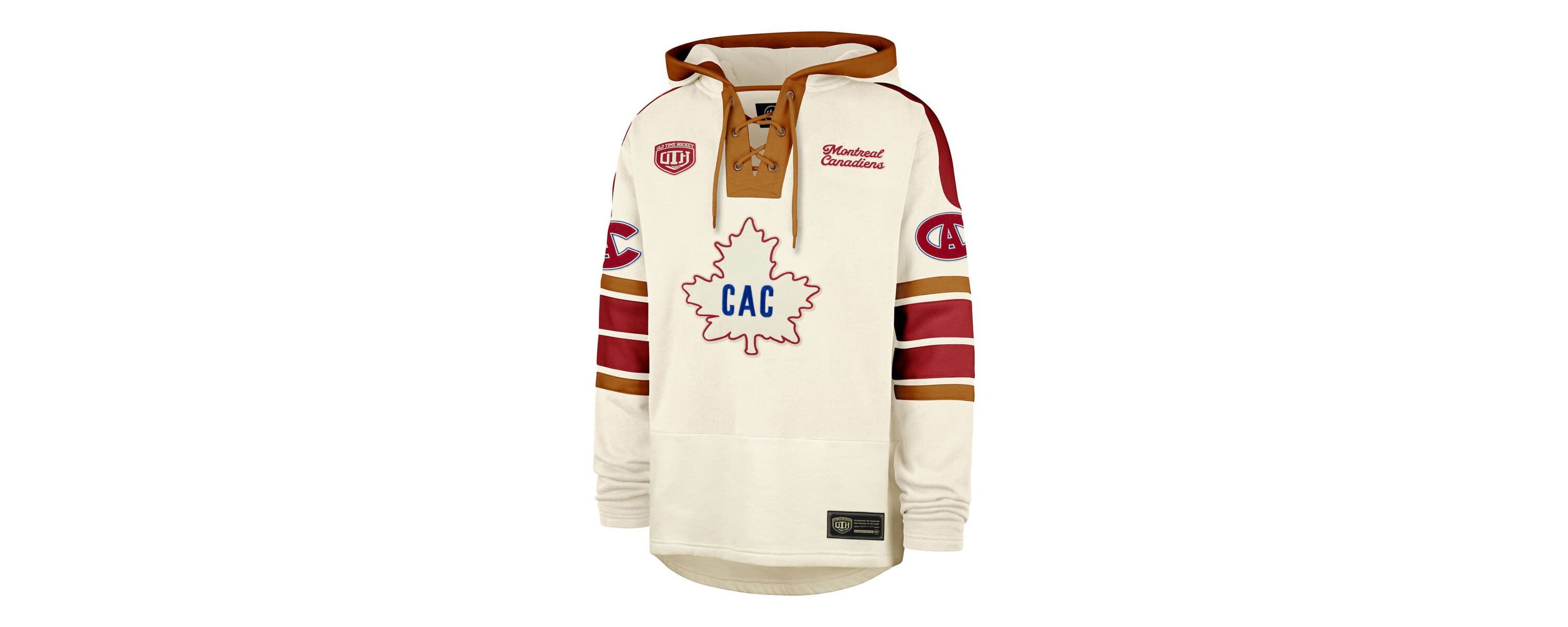 NHL Montreal Canadiens Line Lacer Pullover Hoodie