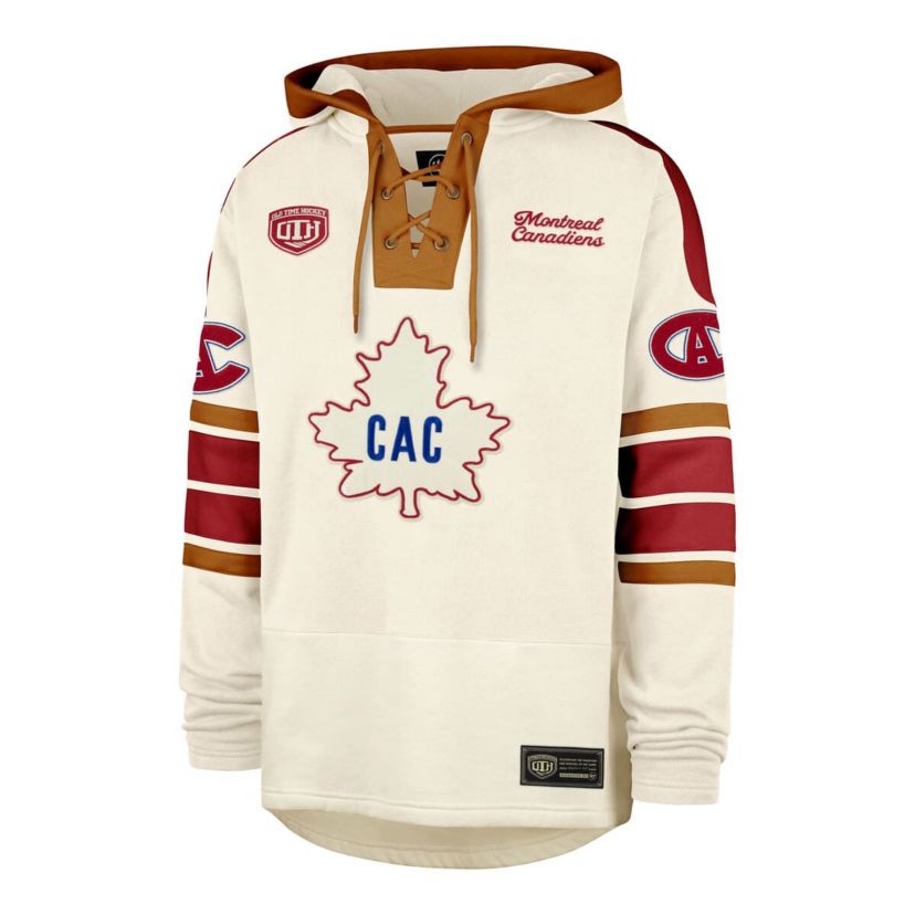 NHL Montreal Canadiens Line Lacer Pullover Hoodie