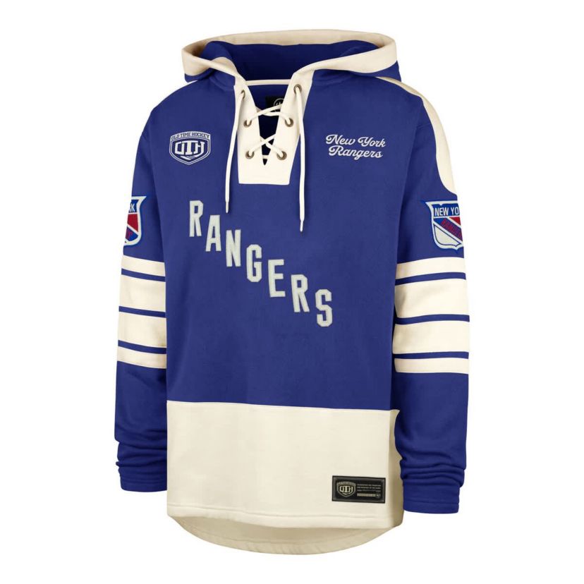 NHL New York Rangers Line Lacer Pullover Hoodie