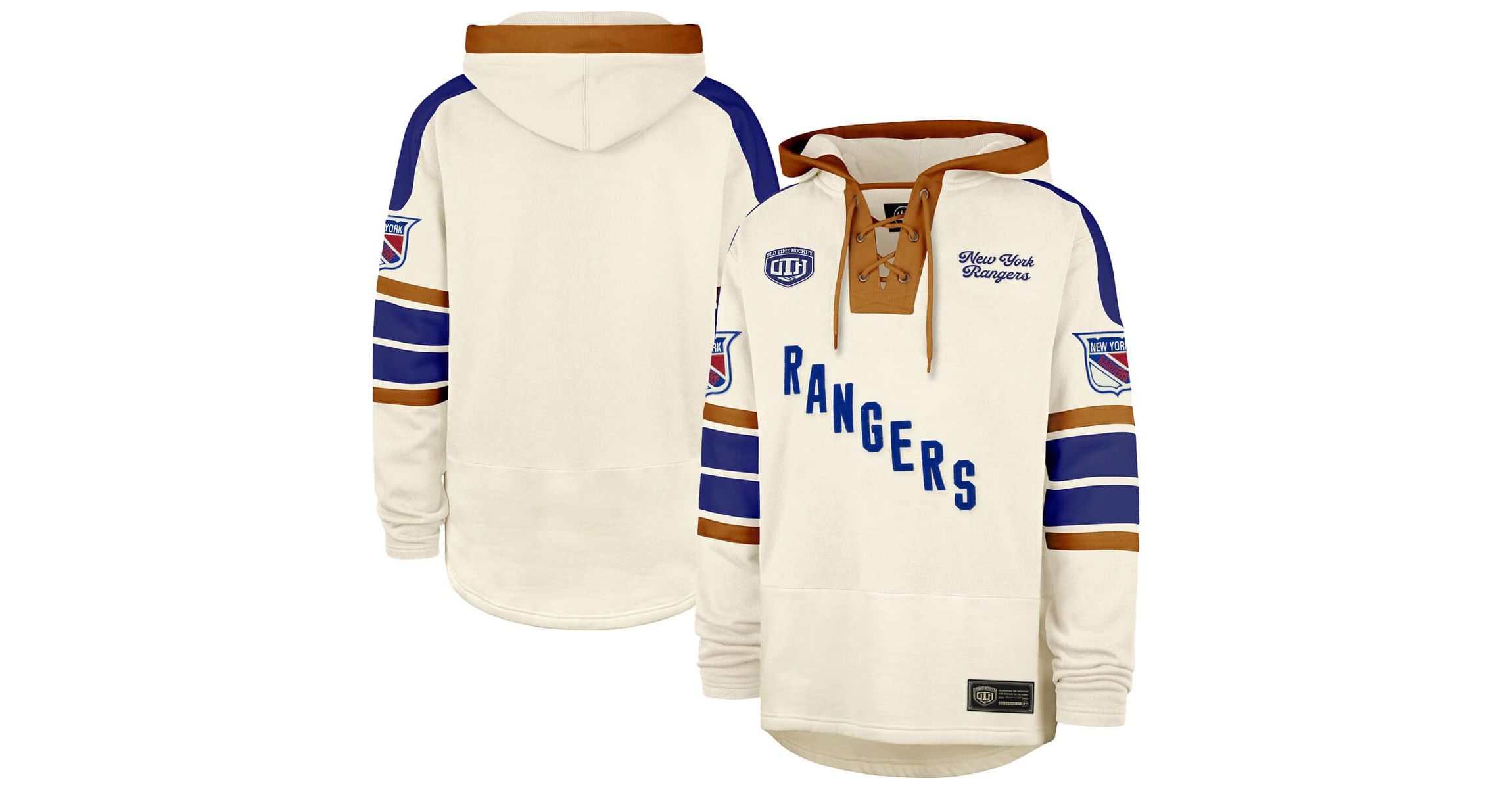 NHL New York Rangers Line Lacer Pullover Hoodie