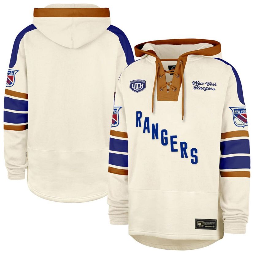 NHL New York Rangers Line Lacer Pullover Hoodie