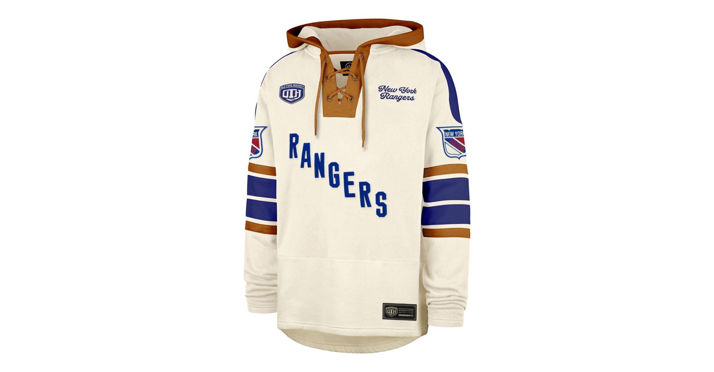NHL New York Rangers Line Lacer Pullover Hoodie