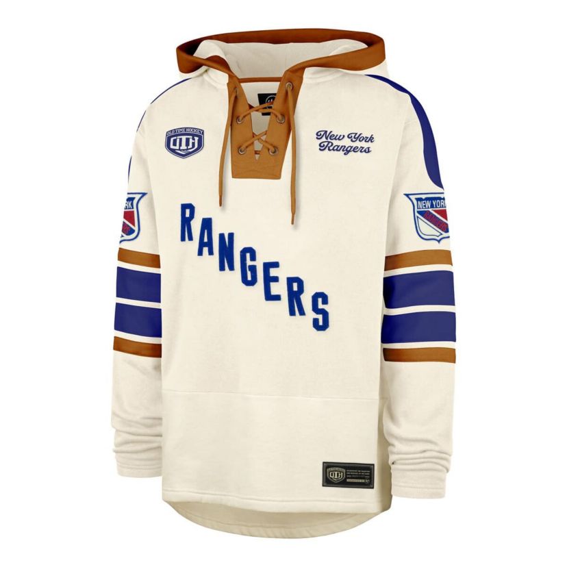 NHL New York Rangers Line Lacer Pullover Hoodie