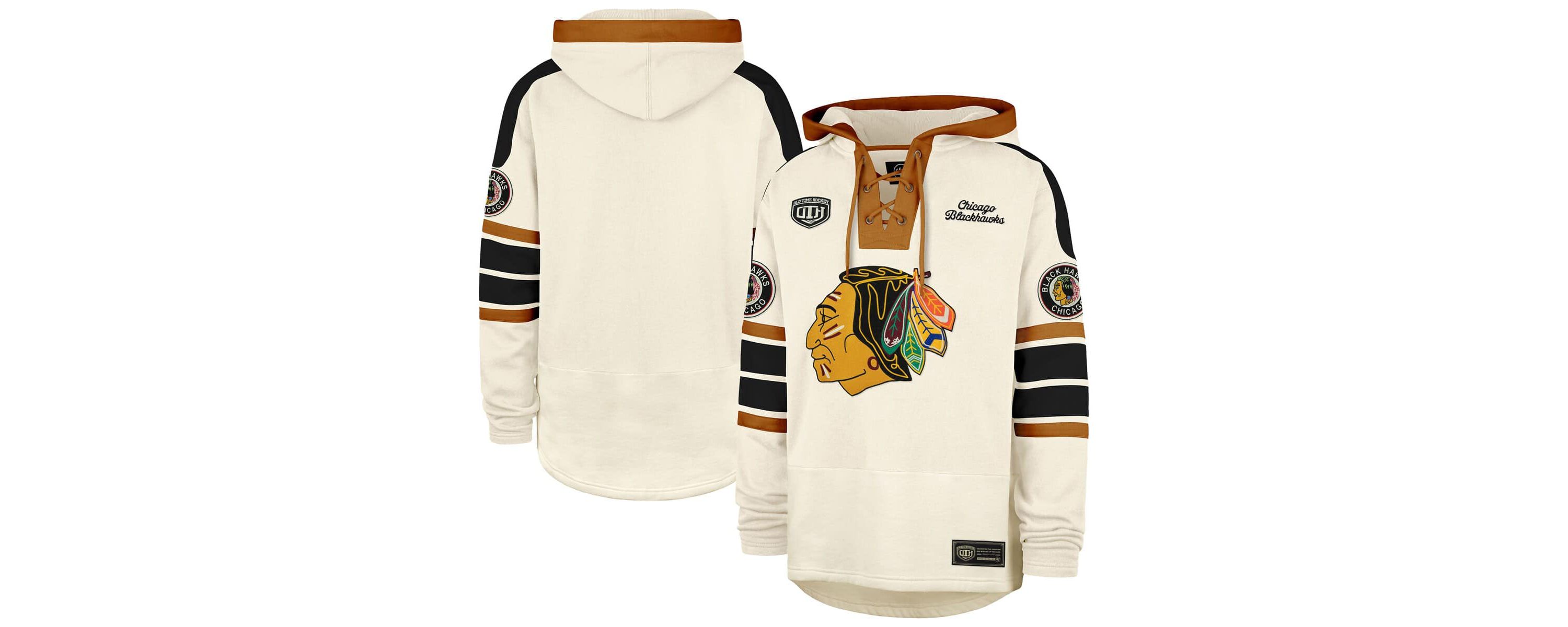NHL Chicago Blackhawks Line Lacer Pullover Hoodie