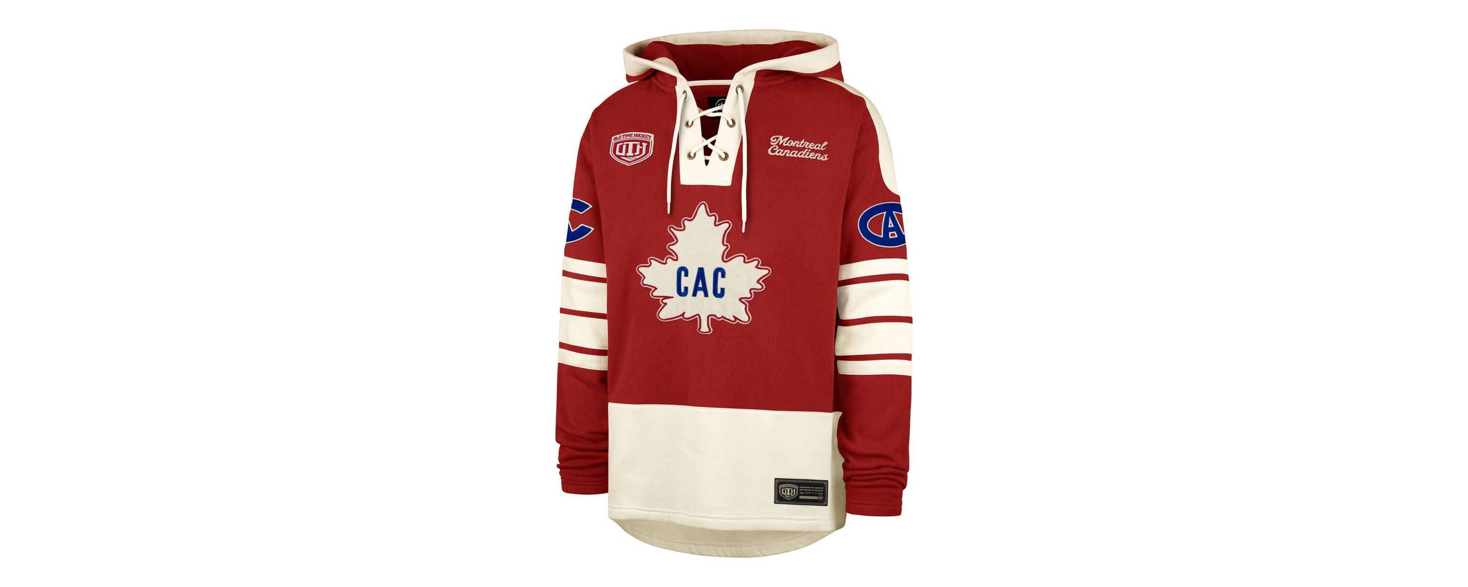 NHL Montreal Canadiens Line Lacer Pullover Hoodie
