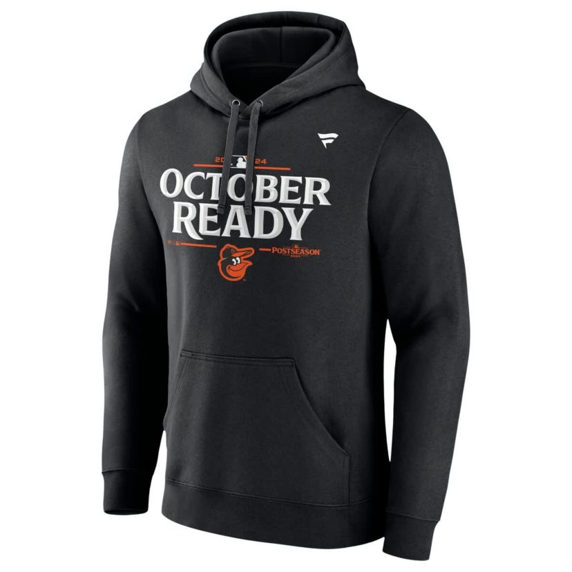 MLB Fanatics Baltimore Orioles 2024 MLB season Locker Room Pullover Hoodie