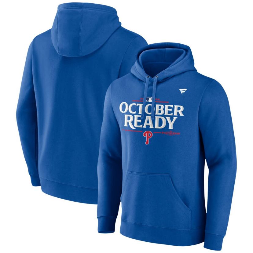 MLB Fanatics Philadelphia Phillies 2024 MLB season Locker Room Pullover Hoodie