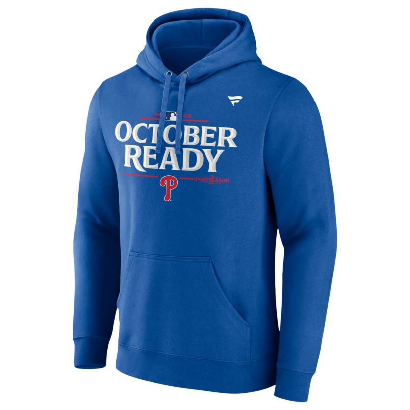 MLB Fanatics Philadelphia Phillies 2024 MLB season Locker Room Pullover Hoodie