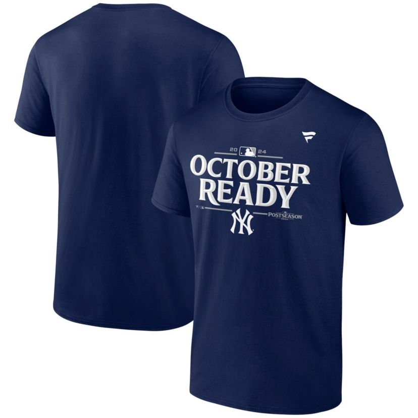 MLB Fanatics New York Yankees 2024 MLB season Locker Room T-Shirt
