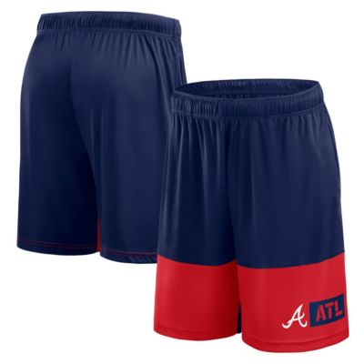 Men's MLB Fanatics Atlanta Braves Best of the Best Shorts, Navy Blue, Small