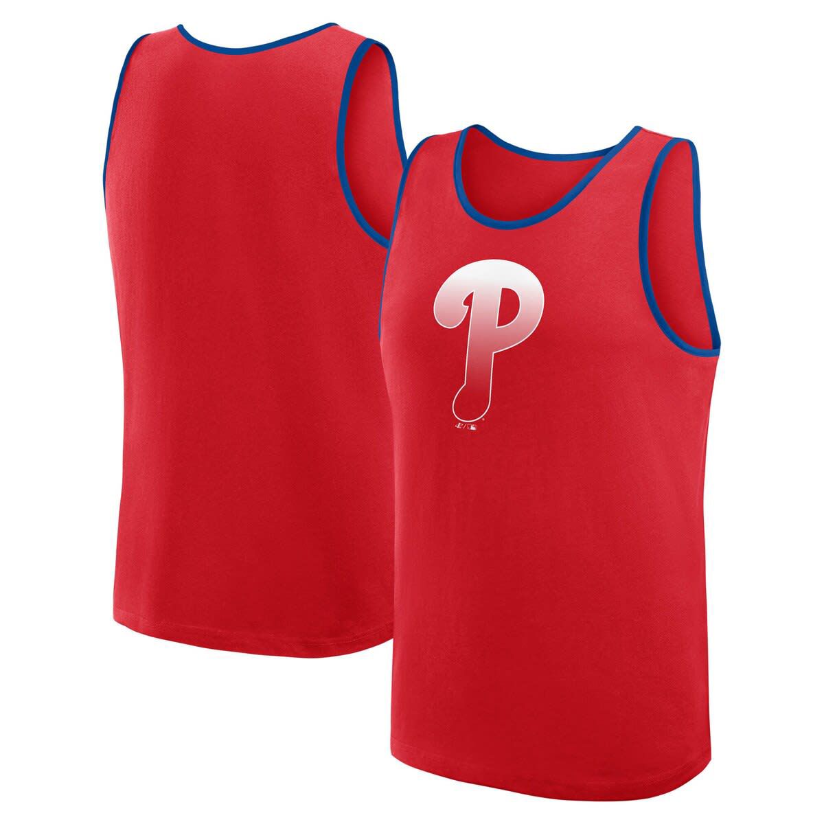 MLB Logo Athletic Philadelphia Phillies Unmatched Success Tank Top