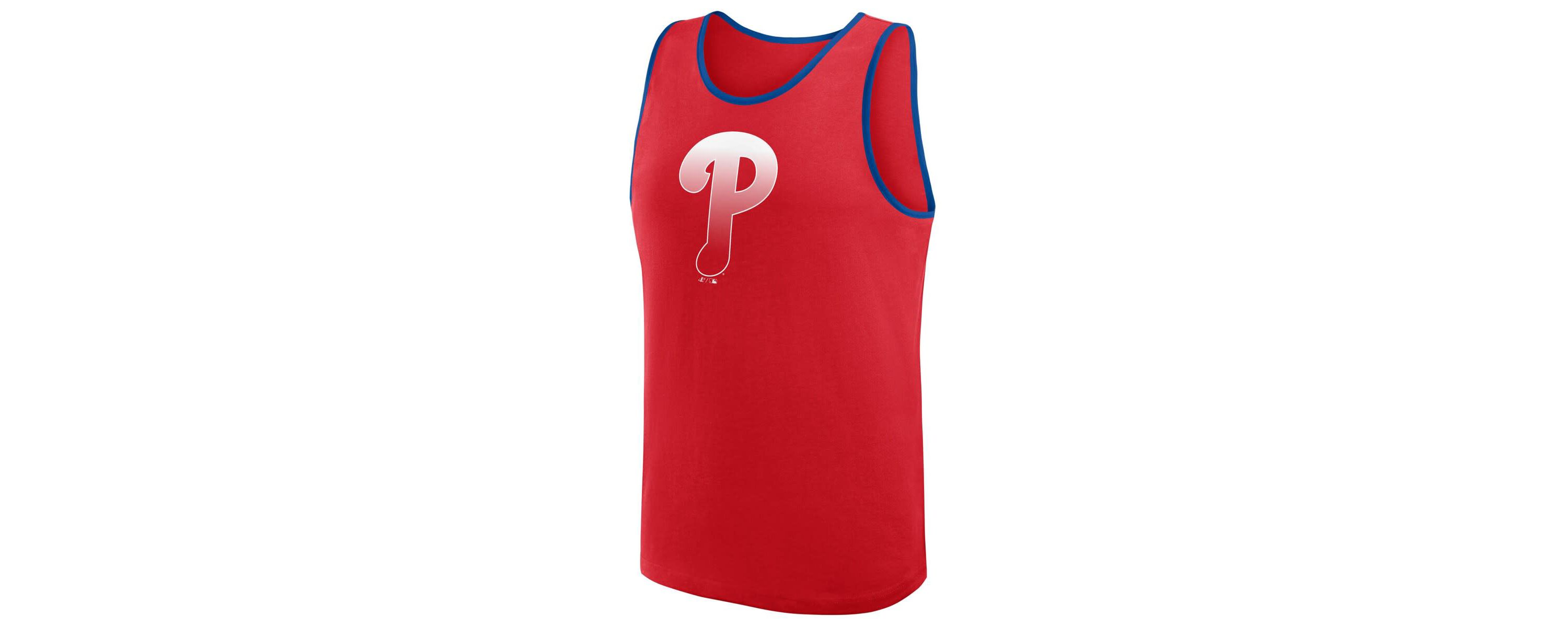 MLB Logo Athletic Philadelphia Phillies Unmatched Success Tank Top