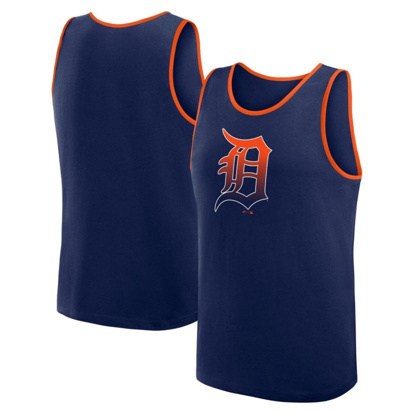MLB Logo Athletic Detroit Tigers Unmatched Success Tank Top