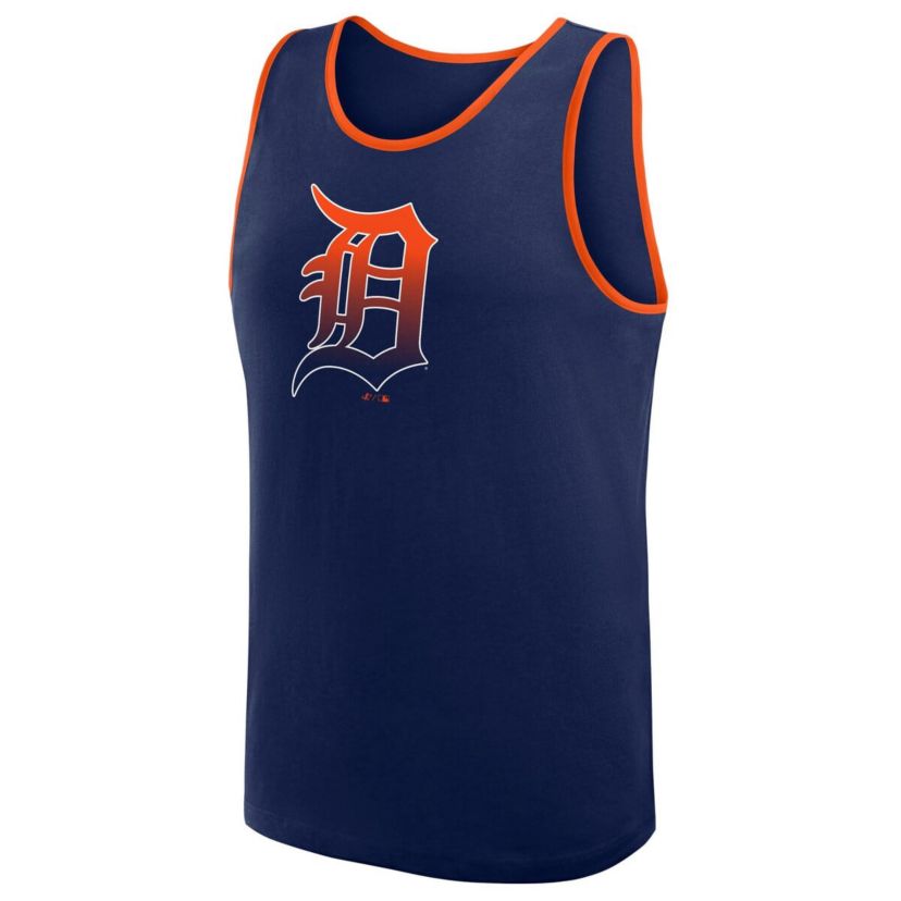 MLB Logo Athletic Detroit Tigers Unmatched Success Tank Top