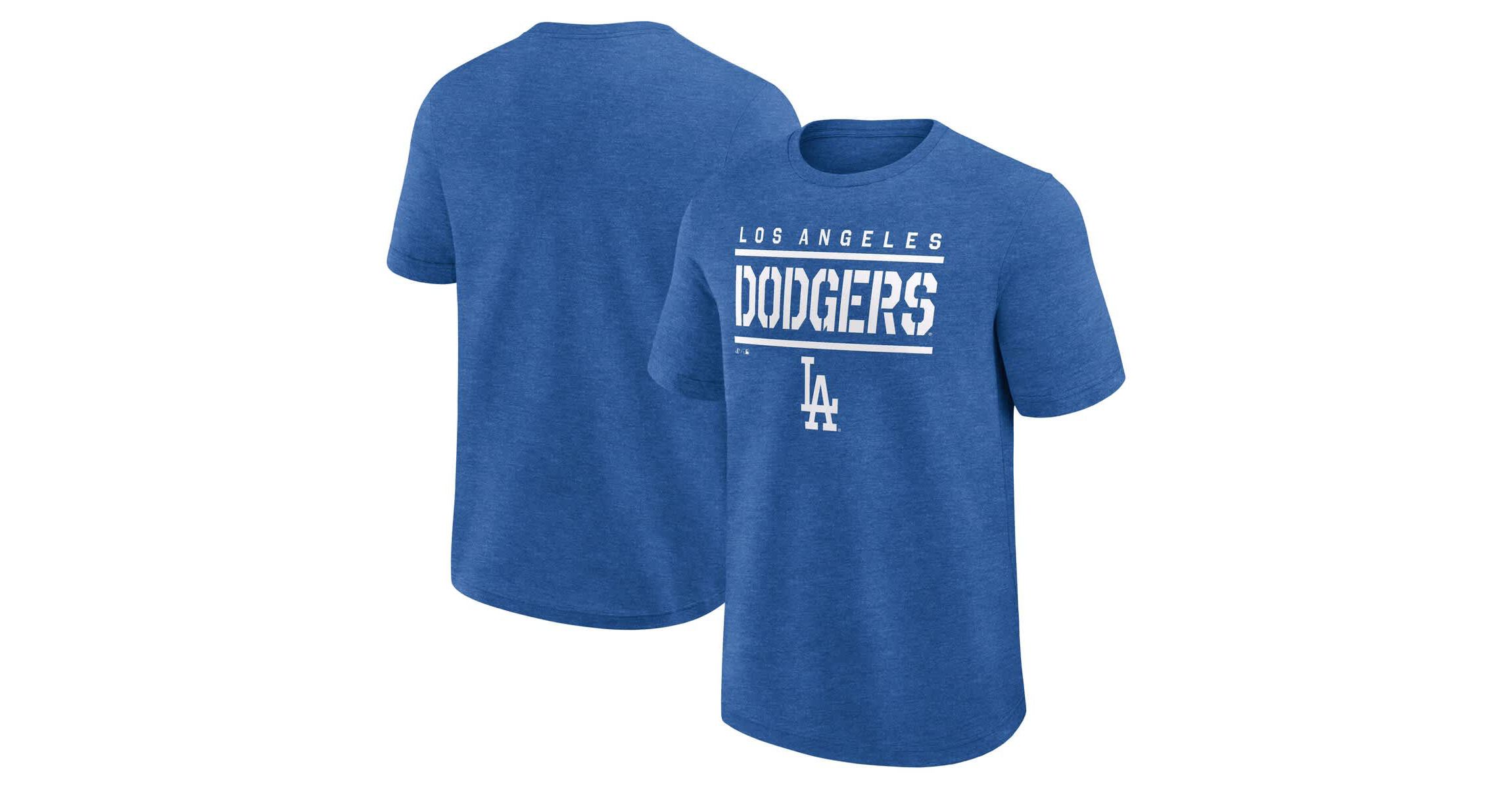 MLB Logo Athletic Los Angeles Dodgers Top Notch T-Shirt