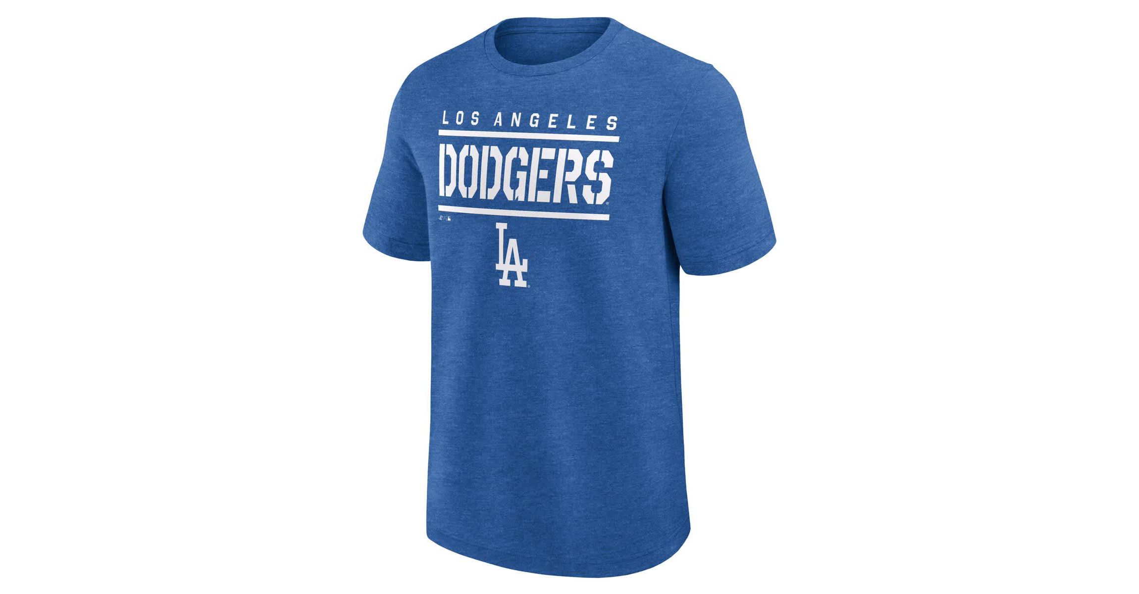 MLB Logo Athletic Los Angeles Dodgers Top Notch T-Shirt