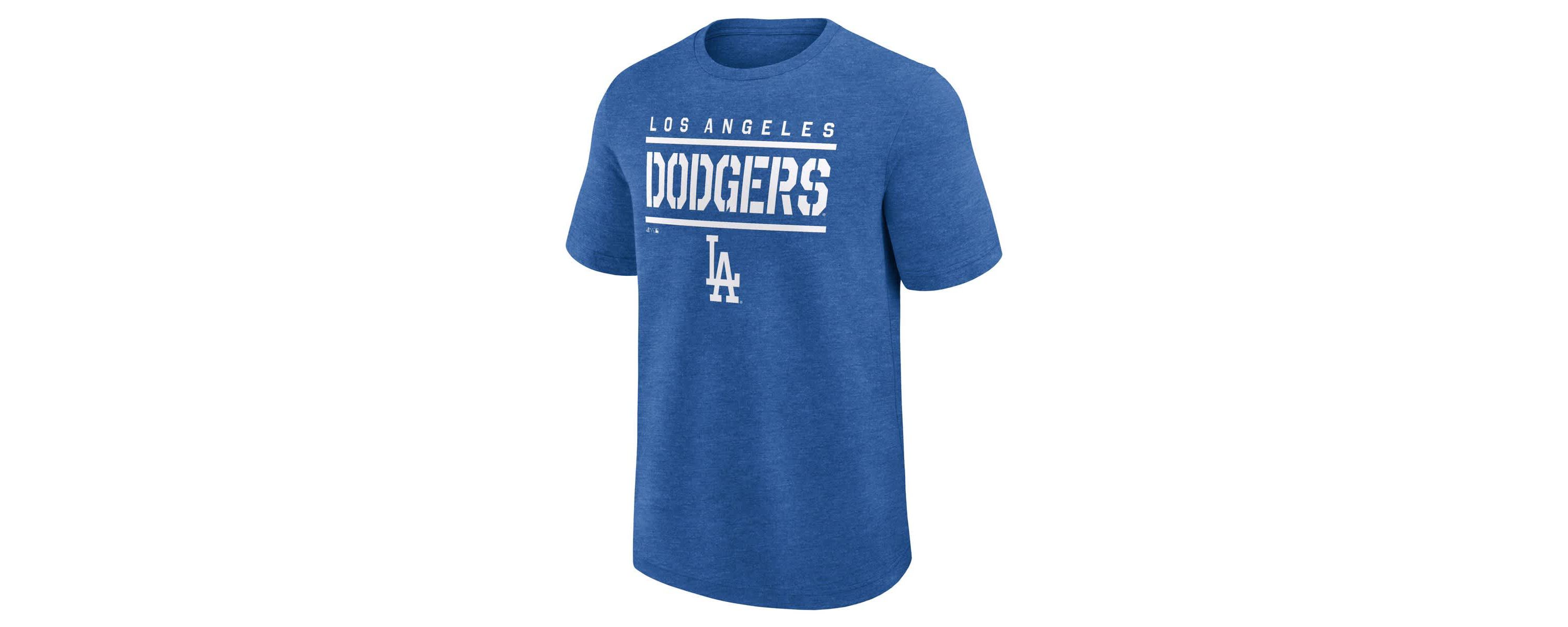 MLB Logo Athletic Los Angeles Dodgers Top Notch T-Shirt