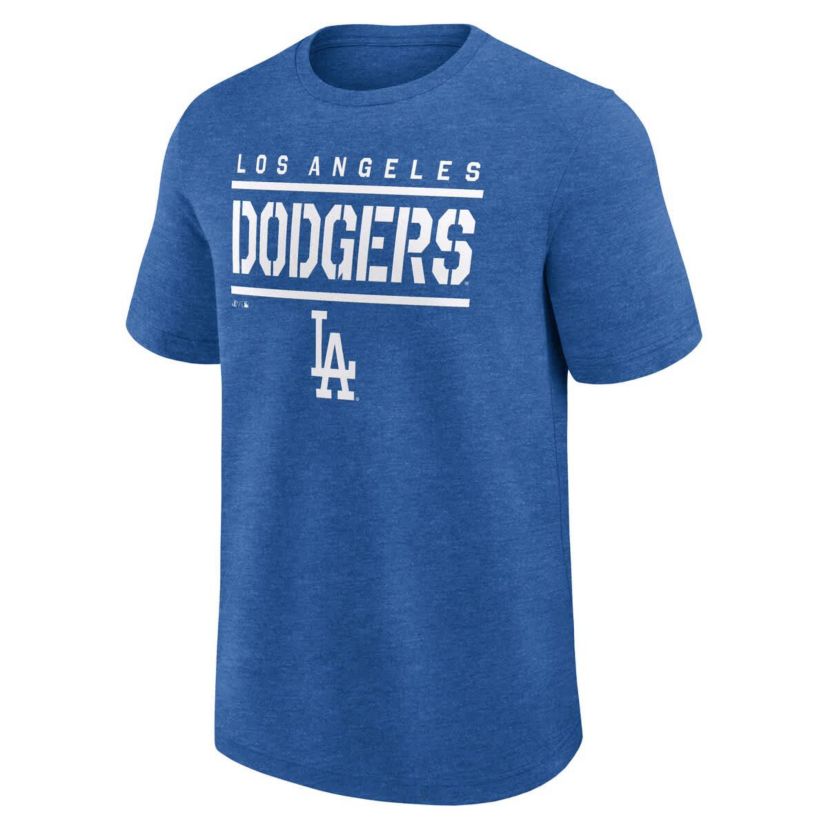 MLB Logo Athletic Los Angeles Dodgers Top Notch T-Shirt