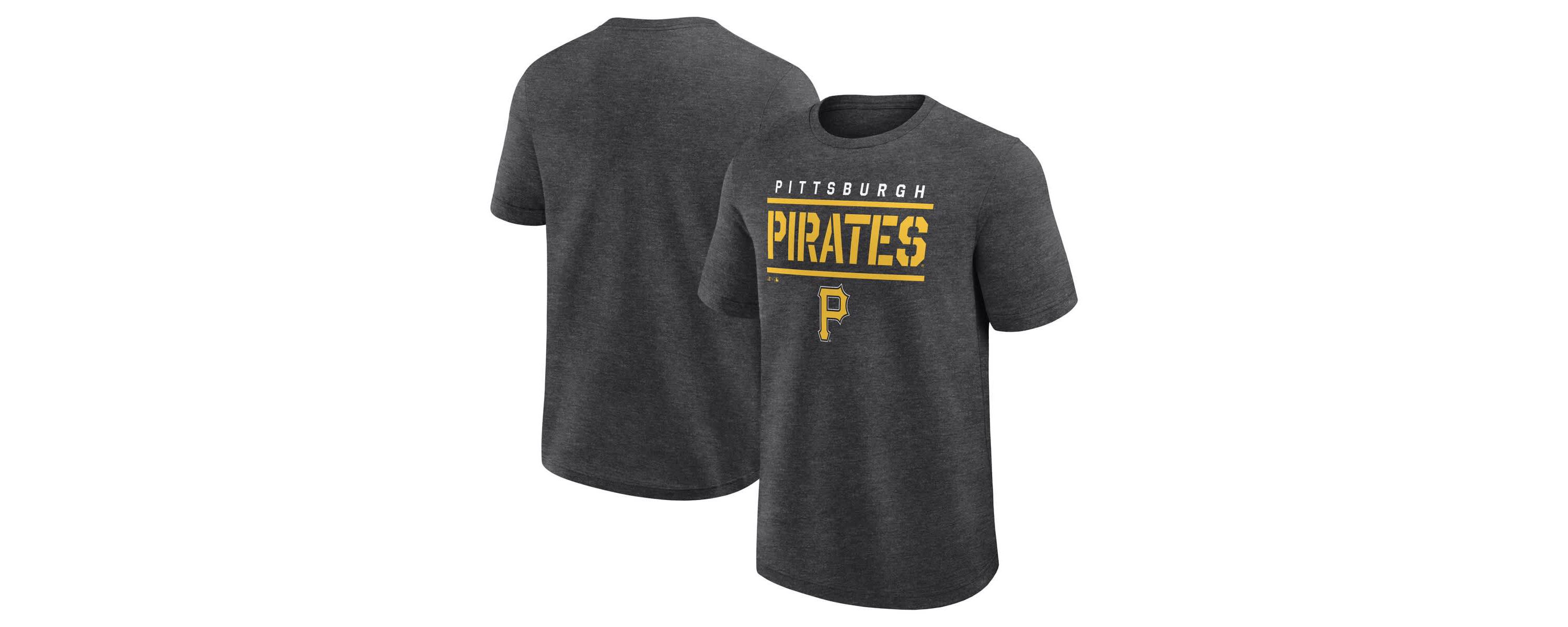 MLB Logo Athletic Pittsburgh Pirates Top Notch T-Shirt