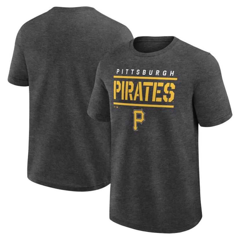 MLB Logo Athletic Pittsburgh Pirates Top Notch T-Shirt