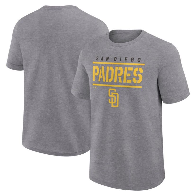 MLB Logo Athletic San Diego Padres Top Notch T-Shirt