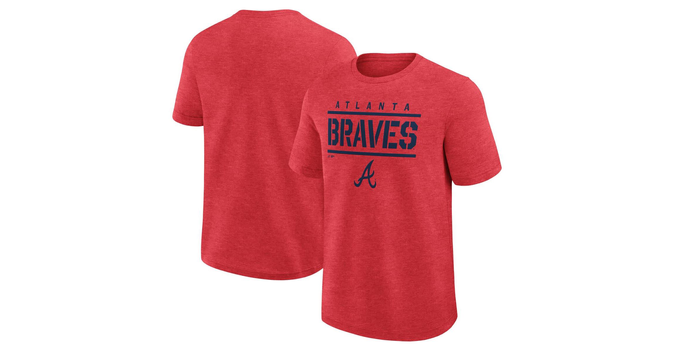 MLB Logo Athletic Atlanta Braves Top Notch T-Shirt
