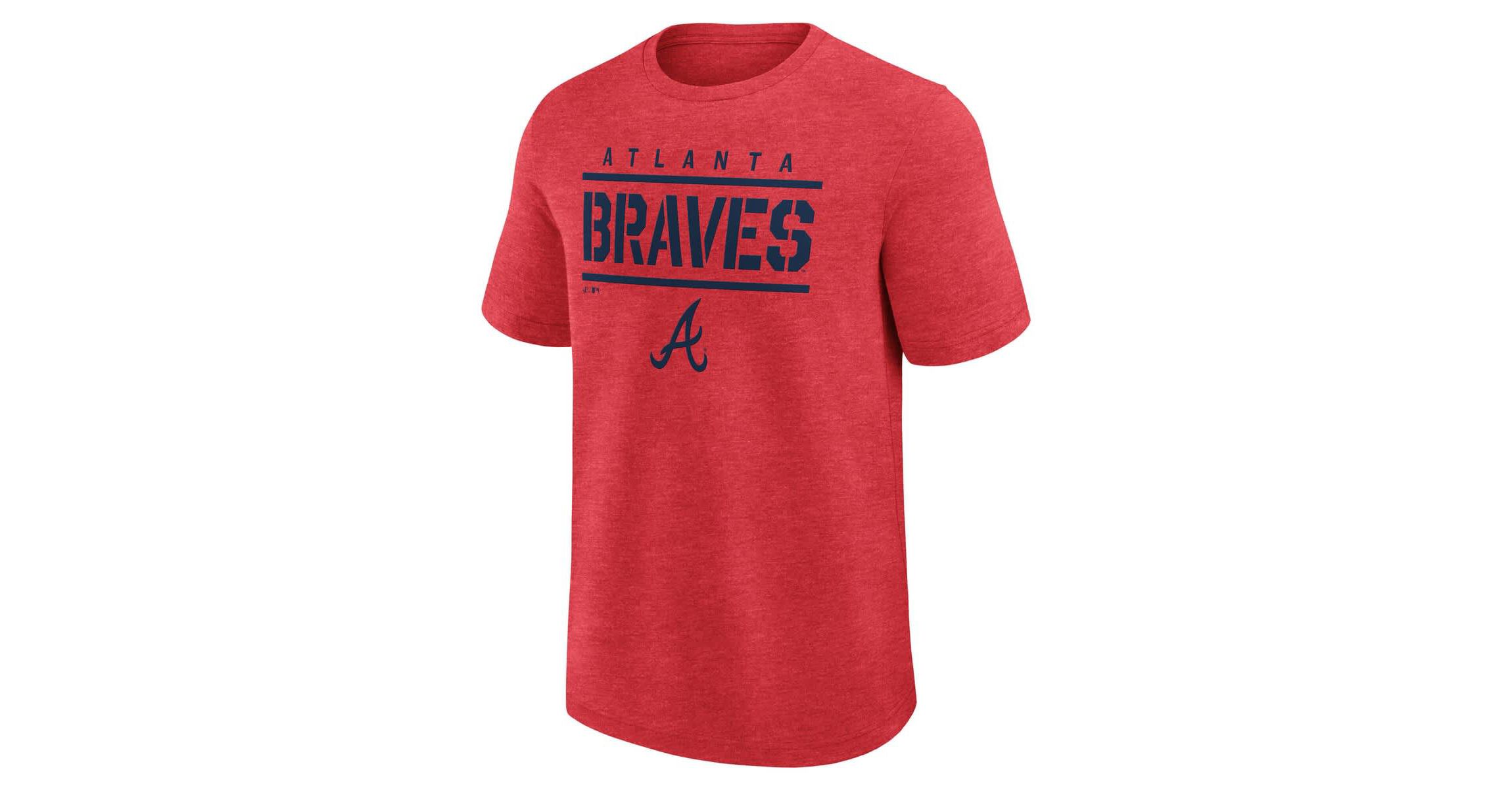 MLB Logo Athletic Atlanta Braves Top Notch T-Shirt