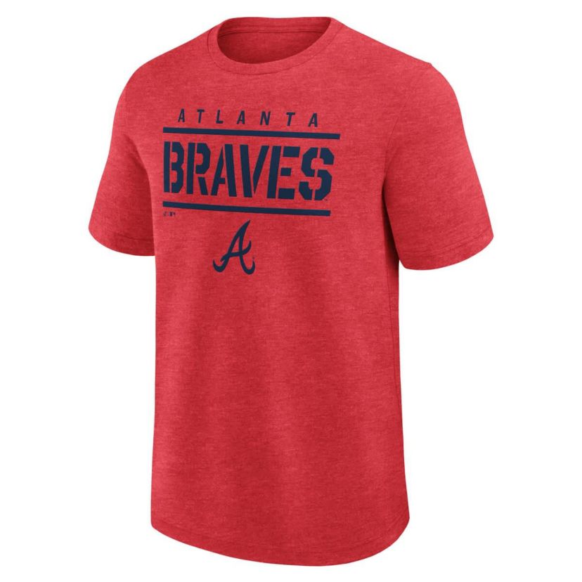 MLB Logo Athletic Atlanta Braves Top Notch T-Shirt