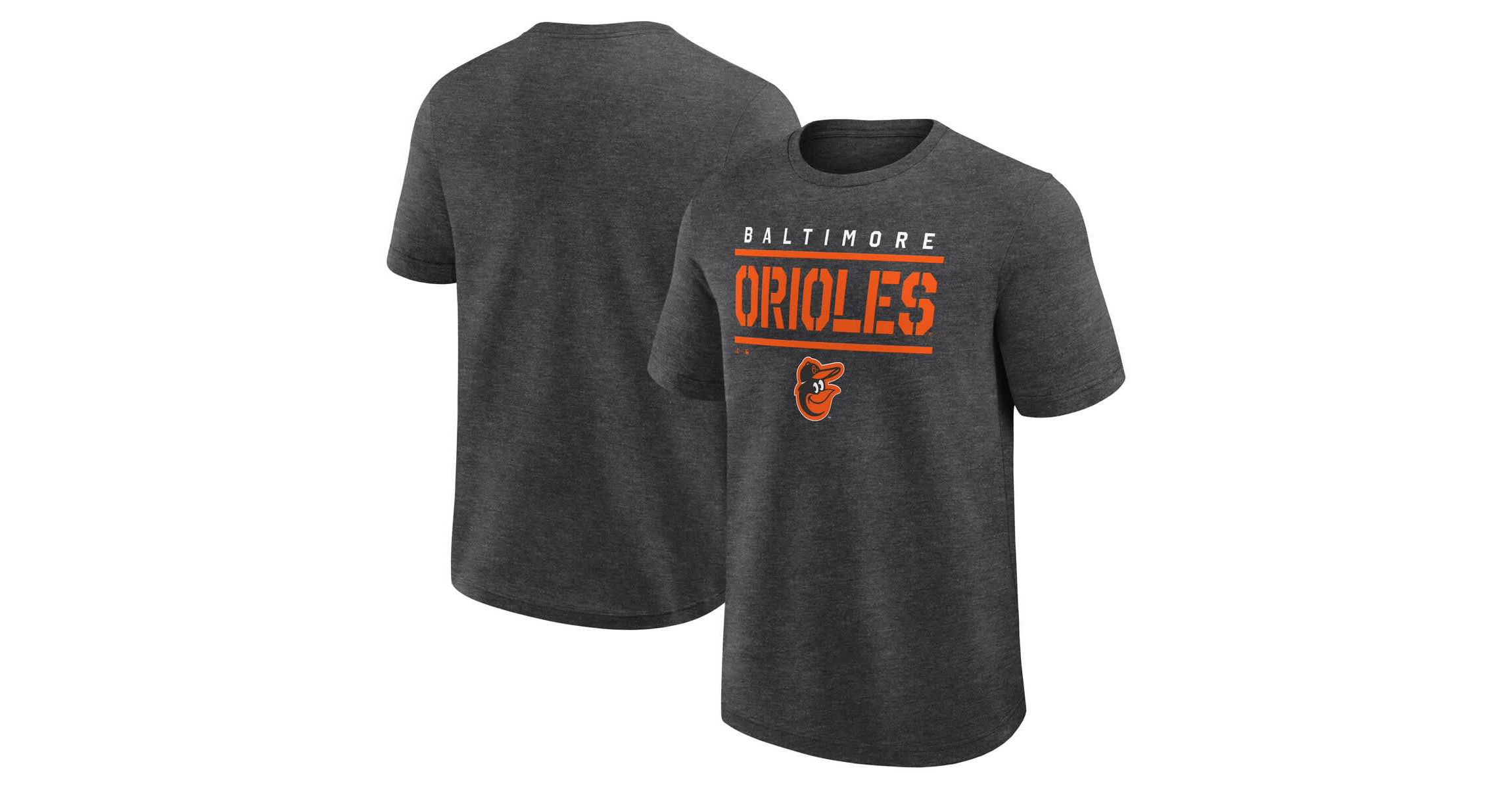 MLB Logo Athletic Baltimore Orioles Top Notch T-Shirt
