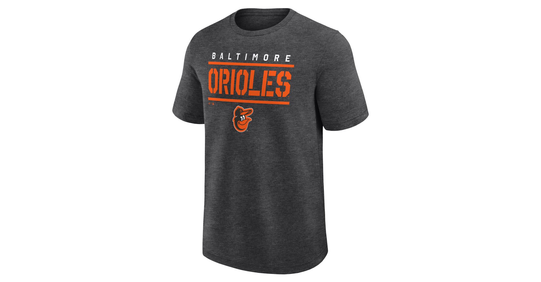 MLB Logo Athletic Baltimore Orioles Top Notch T-Shirt