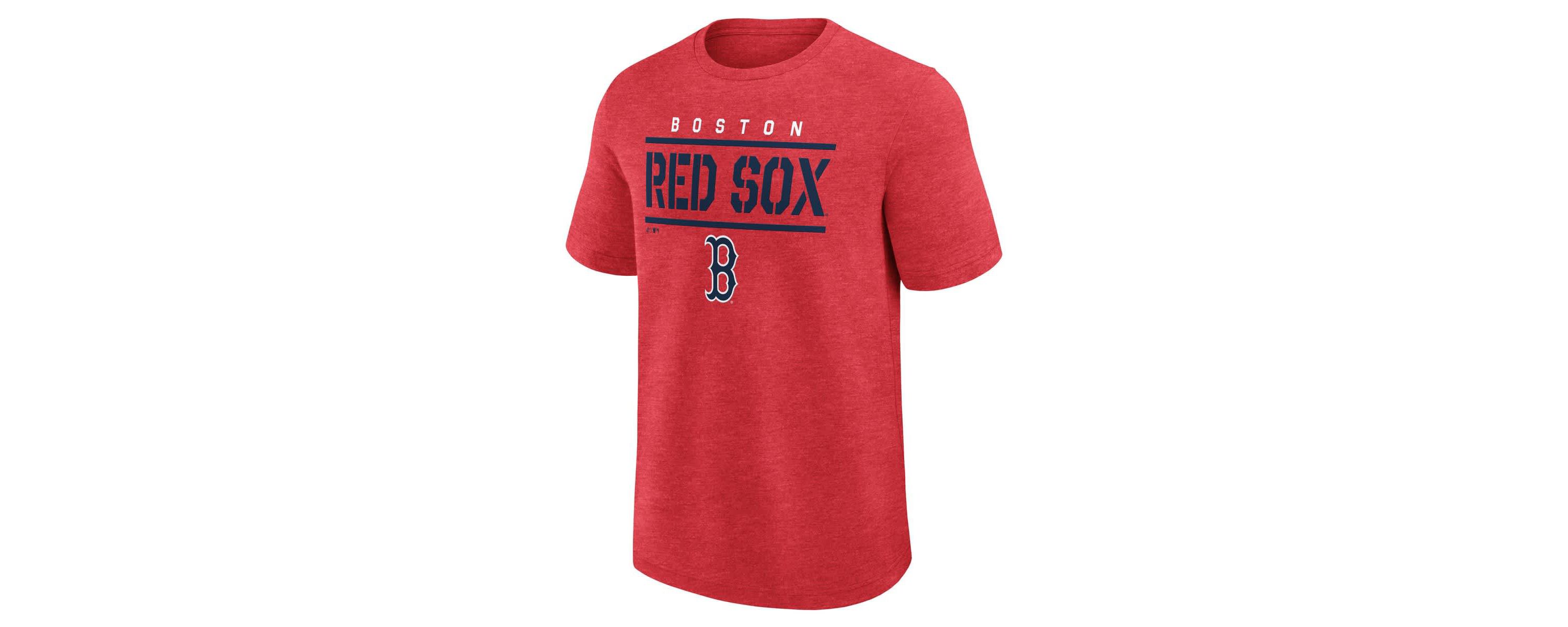 Boston Red Sox MLB Logo Athletic Boston Sox Top Notch T-Shirt