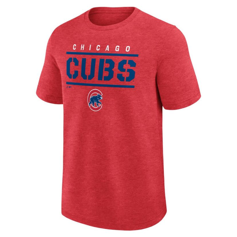 MLB Logo Athletic Chicago Cubs Top Notch T-Shirt
