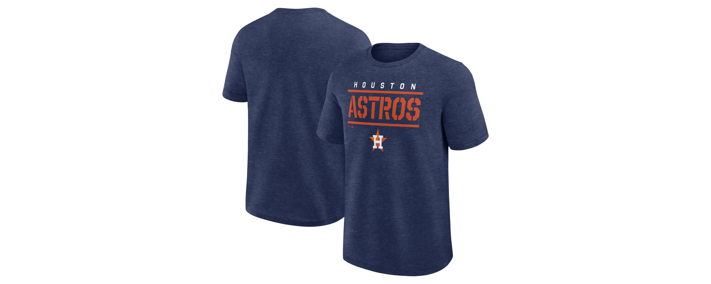 MLB Logo Athletic Houston Astros Top Notch T-Shirt
