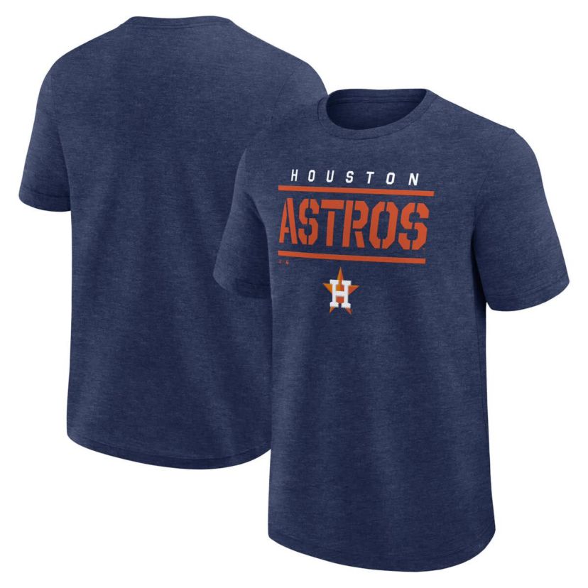 MLB Logo Athletic Houston Astros Top Notch T-Shirt