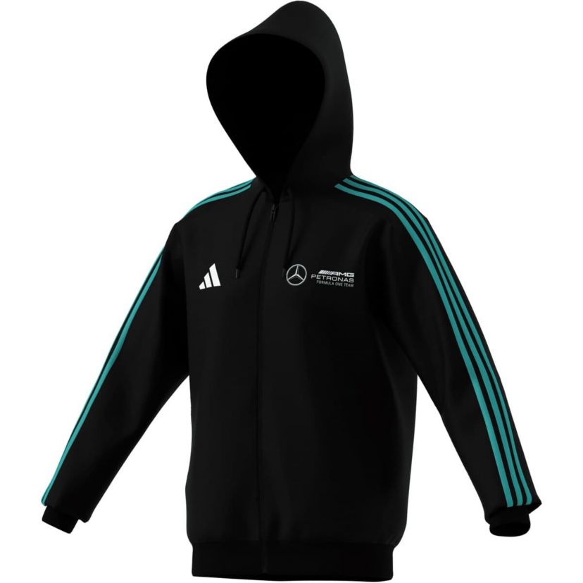 Formula 1 Mercedes-AMG Petronas F1 Team Fan Wear DNA Alphaskin Full-Zip Track Hoodie