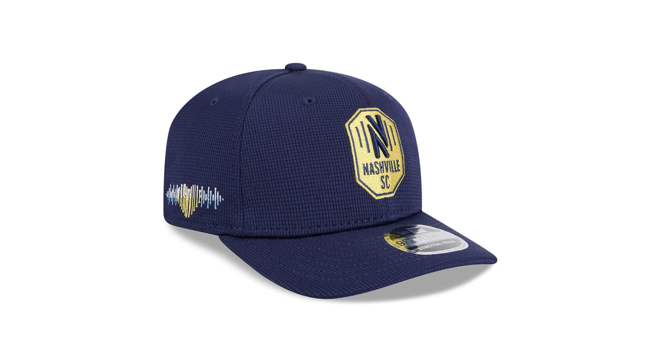 MLS Nashville SC 2025 Jersey Hook 9SEVENTY Stretch-Snap Hat
