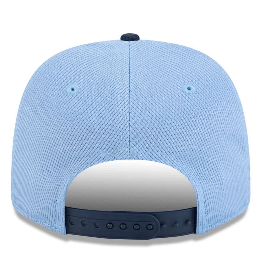 MLS Sky Blue/Navy Sporting Kansas City 2025 Jersey Hook 9SEVENTY Stretch-Snap Hat