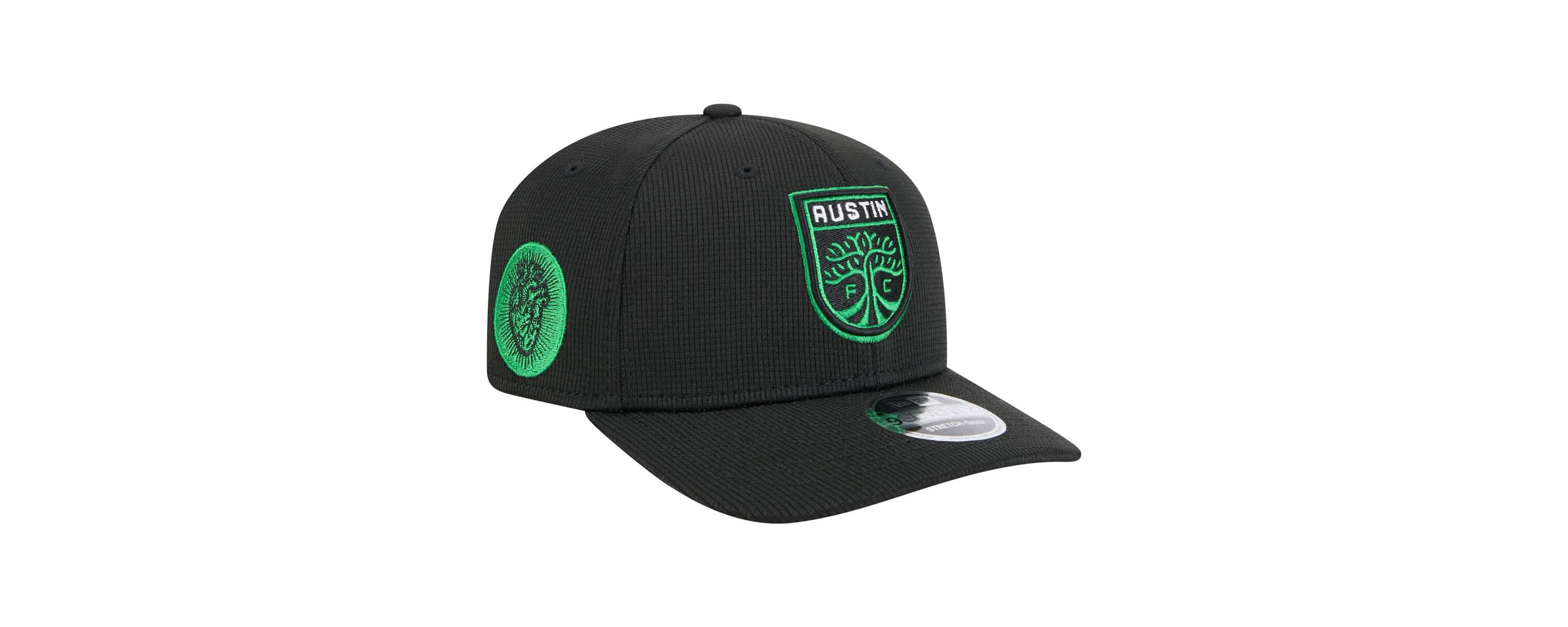 MLS Austin FC 2025 Jersey Hook 9SEVENTY Stretch-Snap Hat
