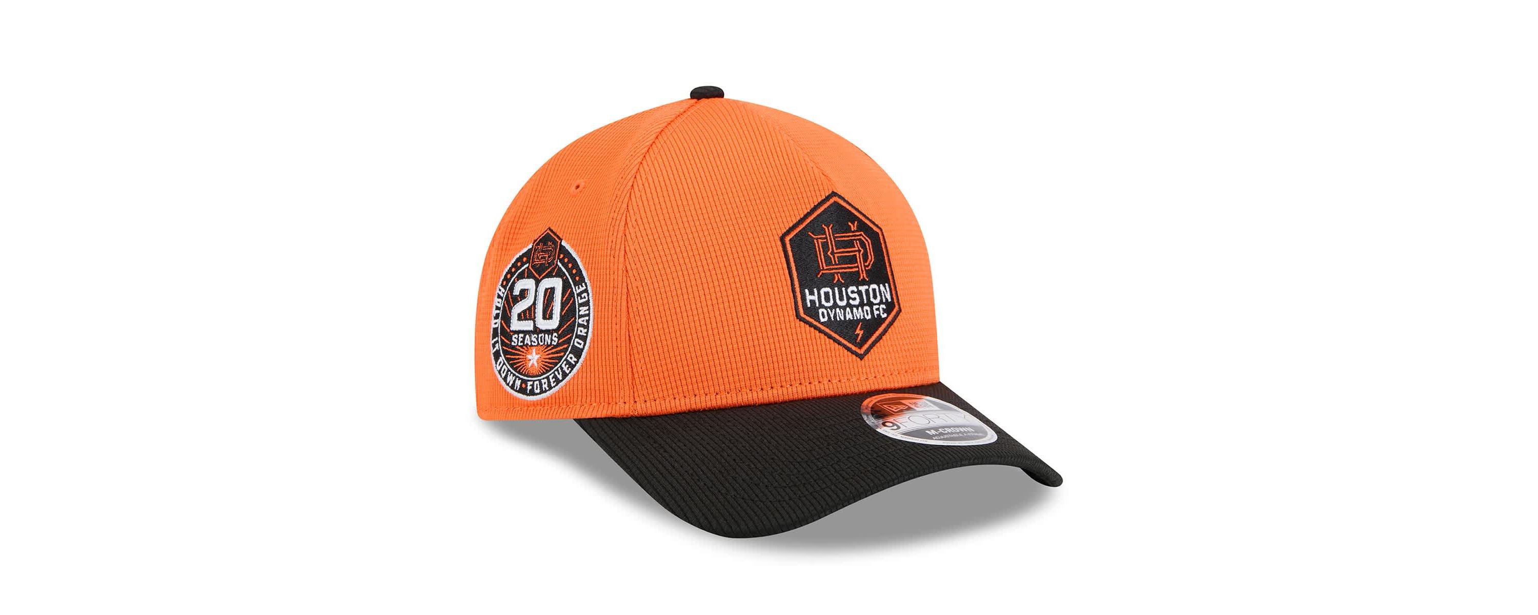 MLS Houston Dynamo FC 2025 Jersey Hook 9FORTY M-Crown Adjustable Hat