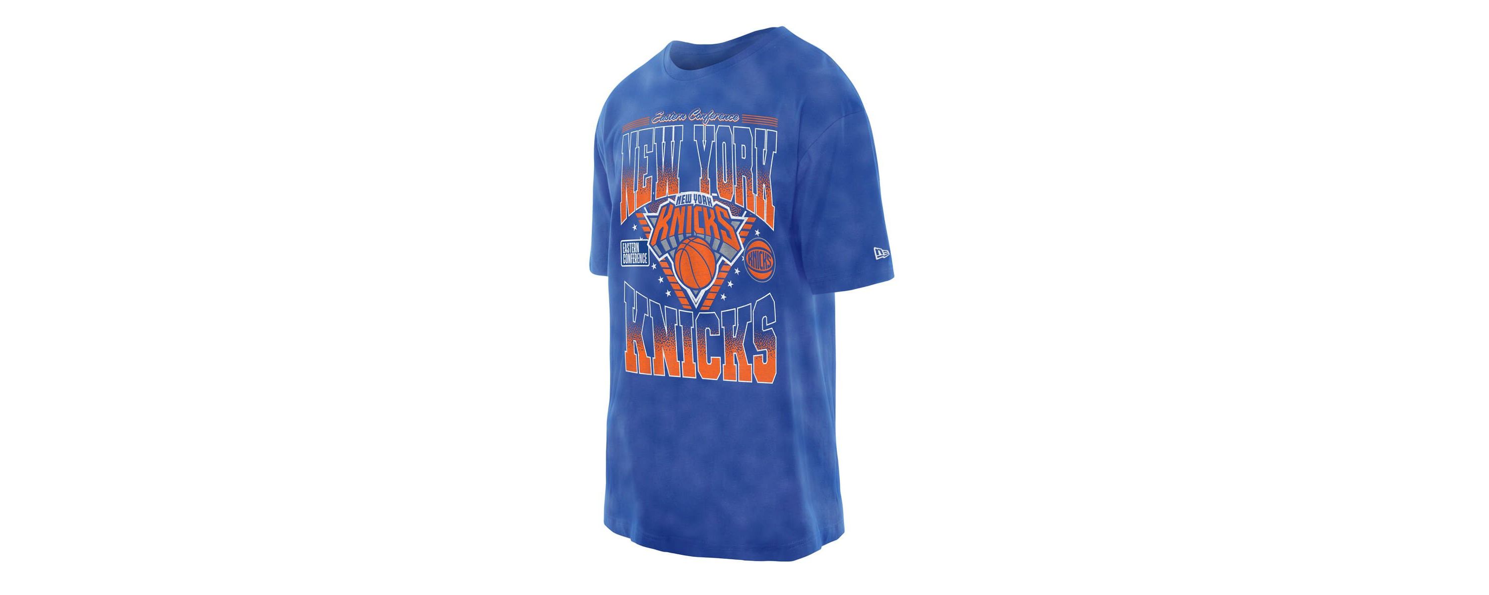 NBA New York Knicks Old School Sport Vintage Wash T-Shirt