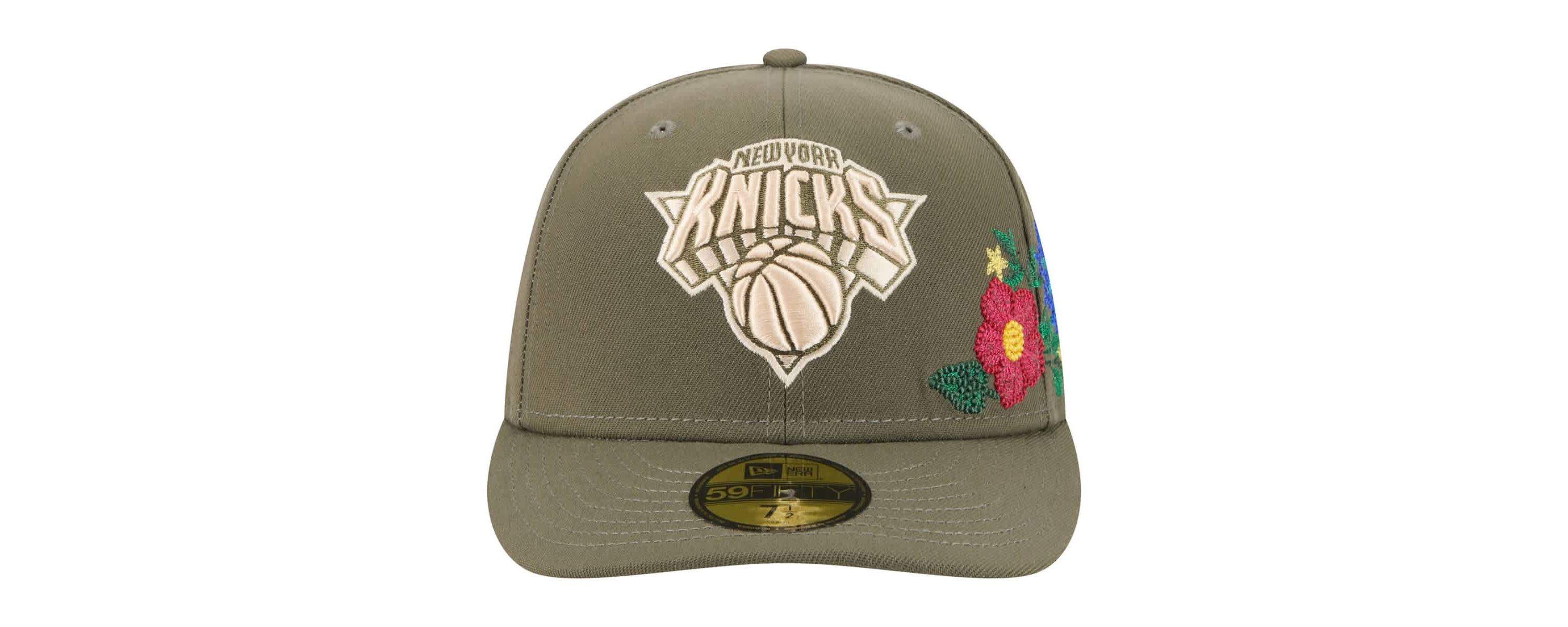 NBA New York Knicks Tonal Florals 59FIFTY Fitted Hat