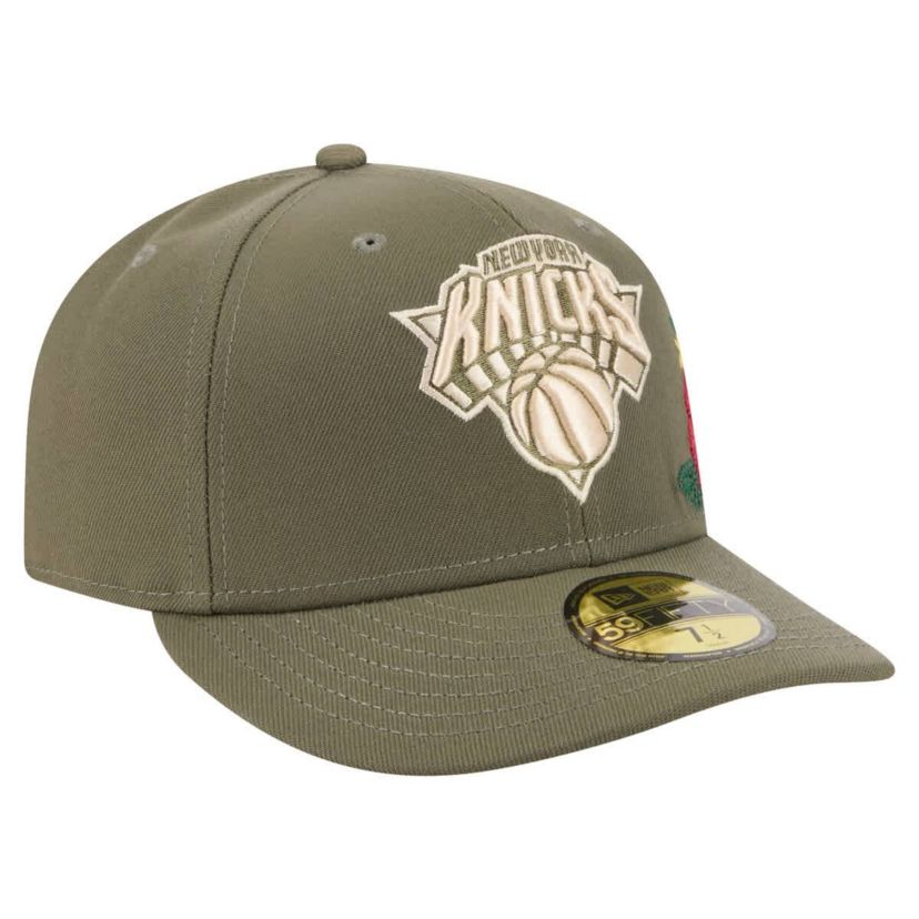 NBA New York Knicks Tonal Florals 59FIFTY Fitted Hat