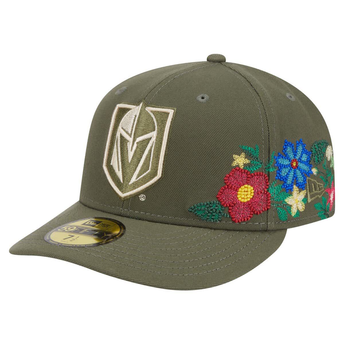NHL Vegas Golden Knights Tonal Florals 59FIFTY Fitted Hat