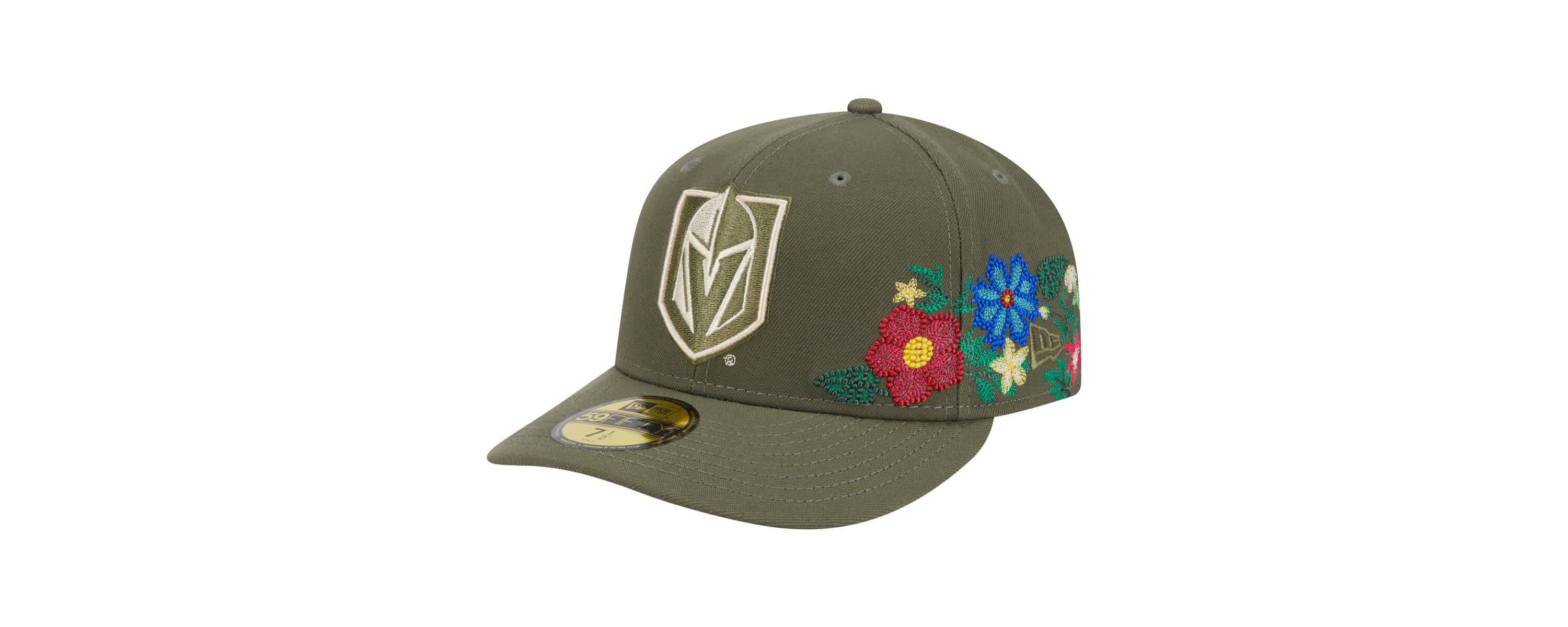 NHL Vegas Golden Knights Tonal Florals 59FIFTY Fitted Hat
