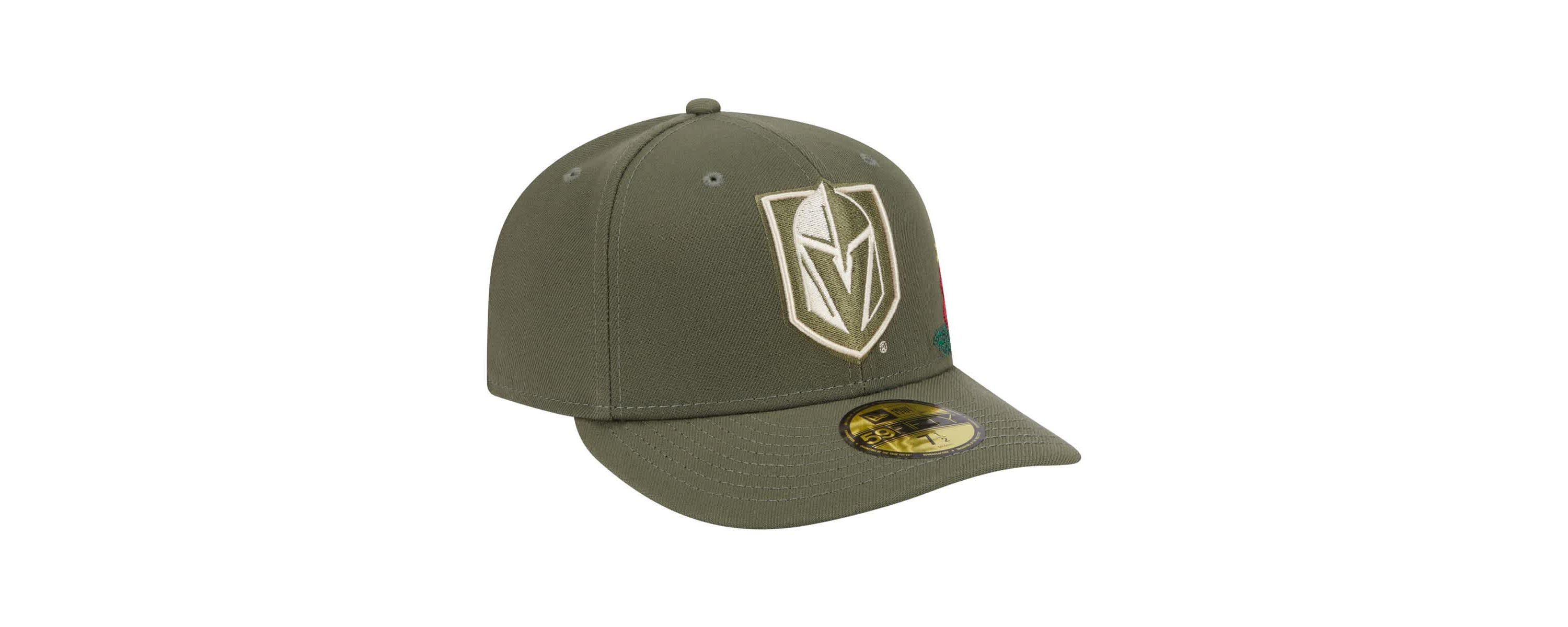 NHL Vegas Golden Knights Tonal Florals 59FIFTY Fitted Hat