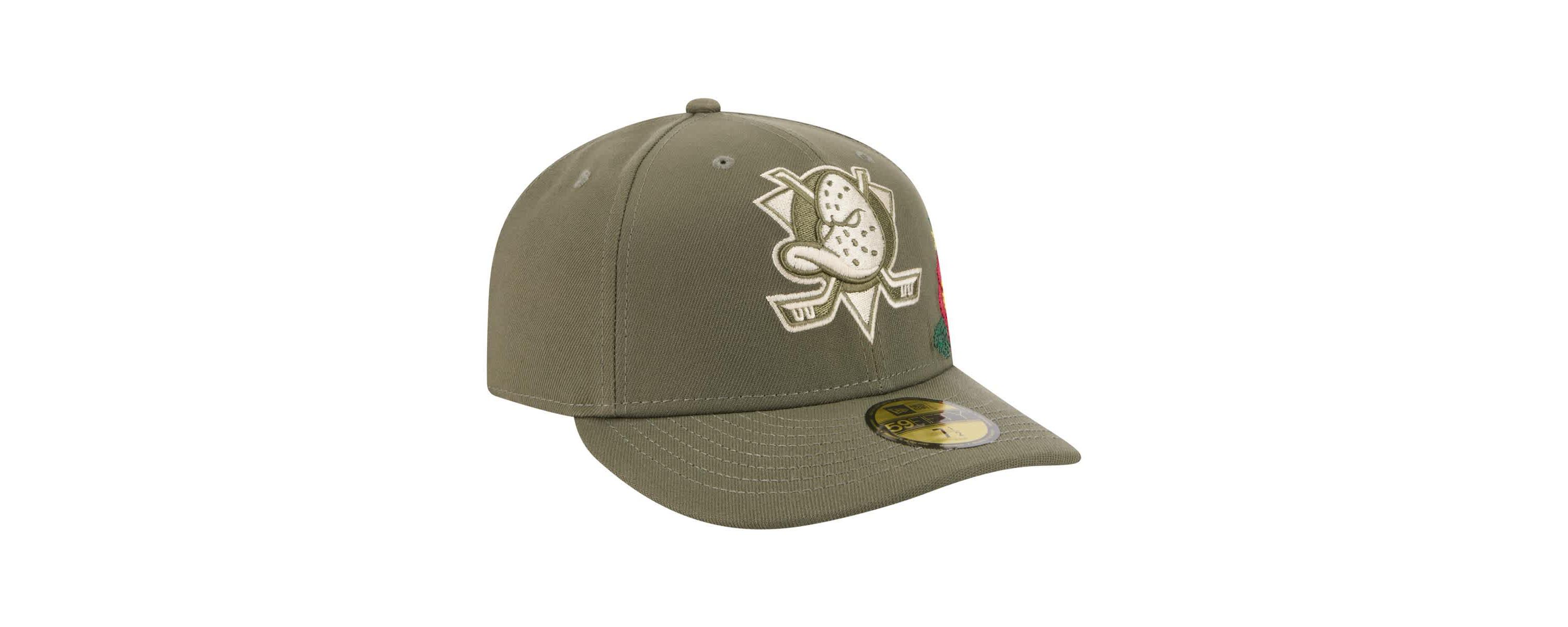 NHL Anaheim Ducks Tonal Florals 59FIFTY Fitted Hat
