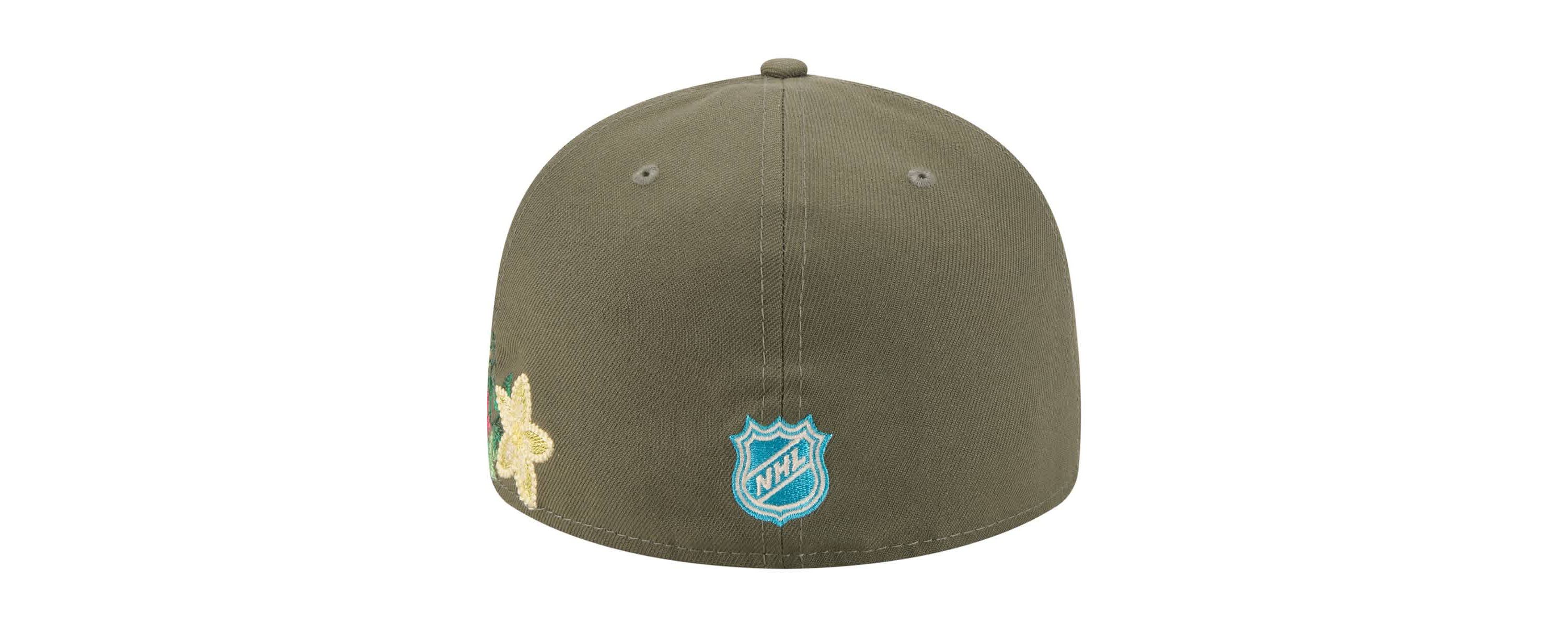 NHL Anaheim Ducks Tonal Florals 59FIFTY Fitted Hat