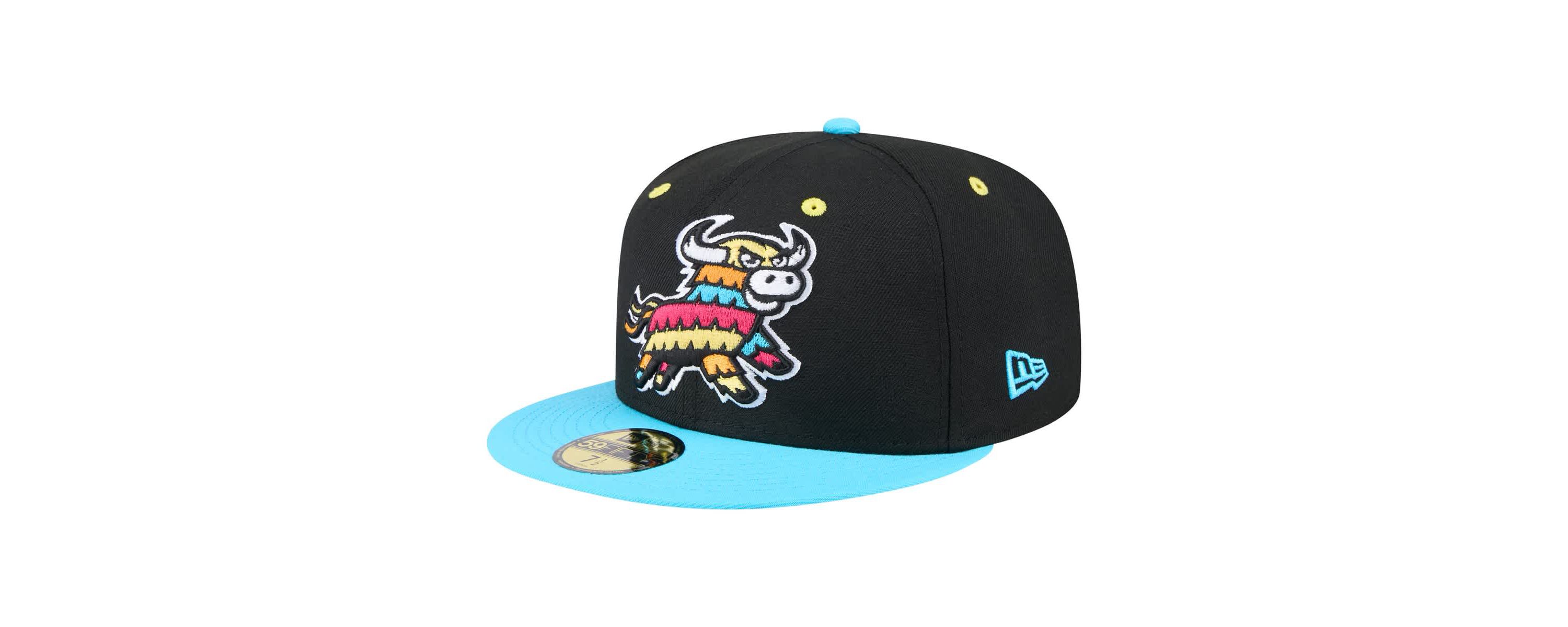 MiLB Black/Aqua Erie SeaWolves Copa de la Diversión 59FIFTY Fitted Hat