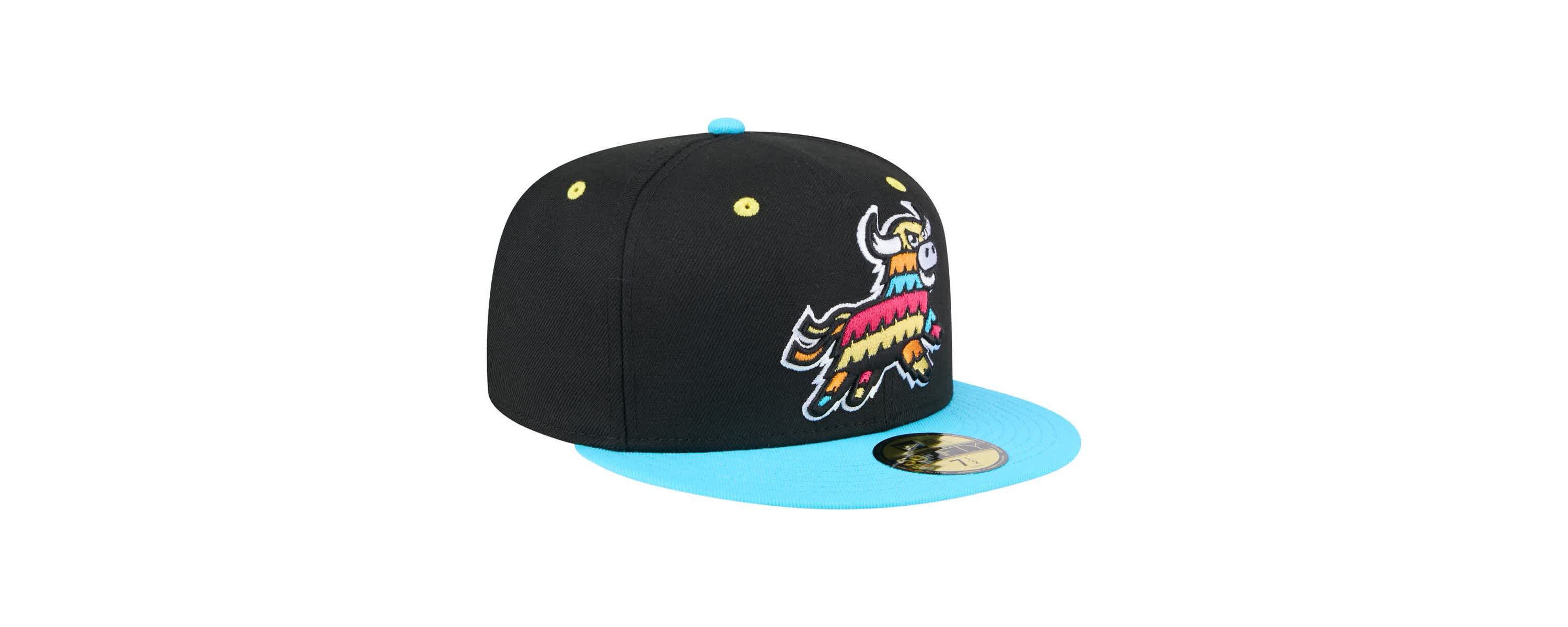 MiLB Black/Aqua Erie SeaWolves Copa de la Diversión 59FIFTY Fitted Hat